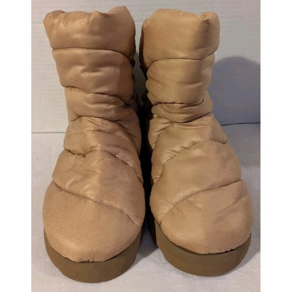 Piumestudio Luna Pillow Boots Evereve Winter Camel Tan Italy Womens Sz 39/8 Fun - Picture 7 of 11
